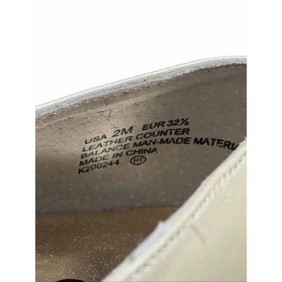 Nina Flats Big Girl Kids Size 2 Slip On Casual Shoes With Bow Ballets - Picture 6 of 7